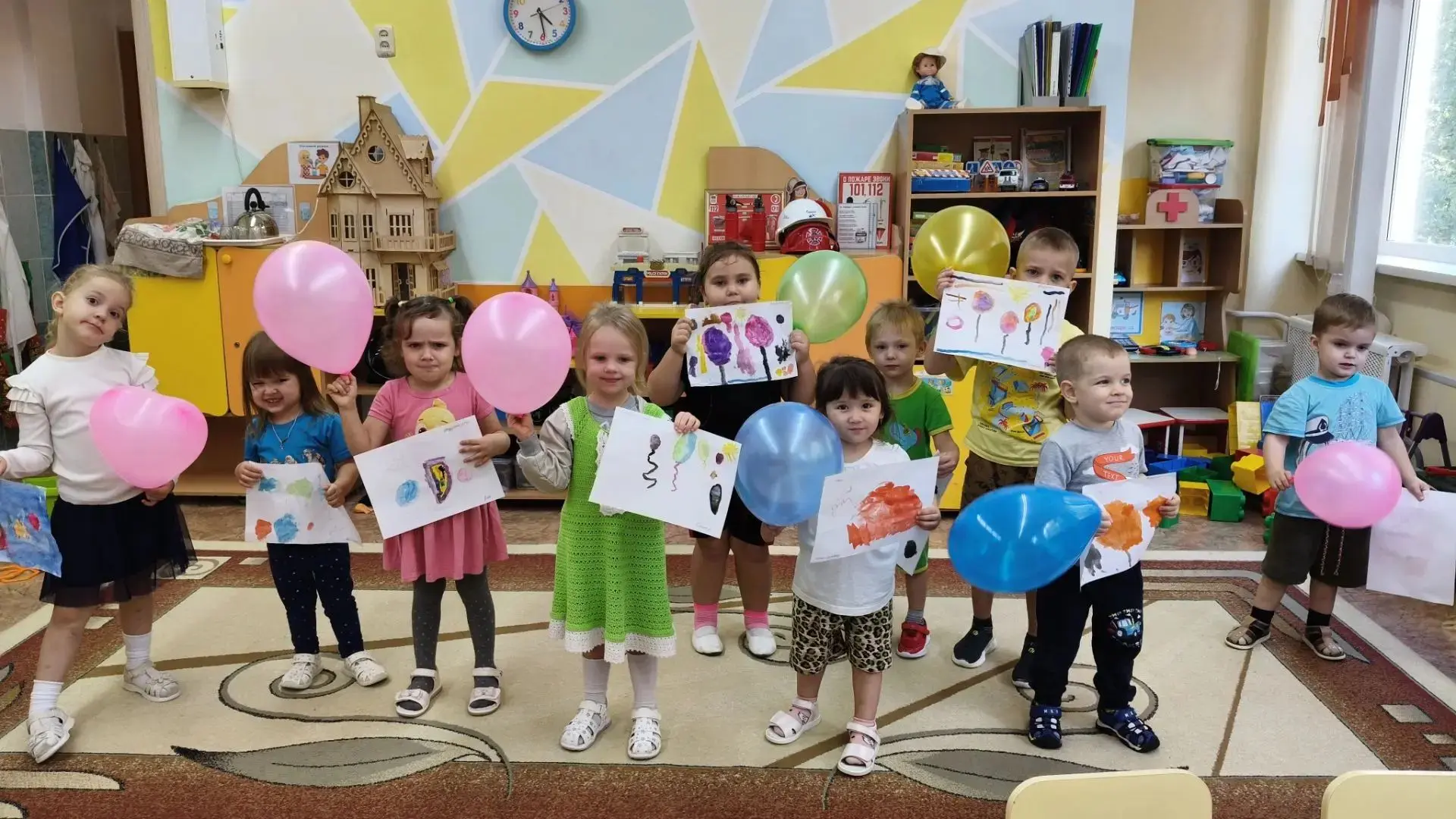 Устроили с ребятами настоящий день воздушных шаров!🎈🎈🎈