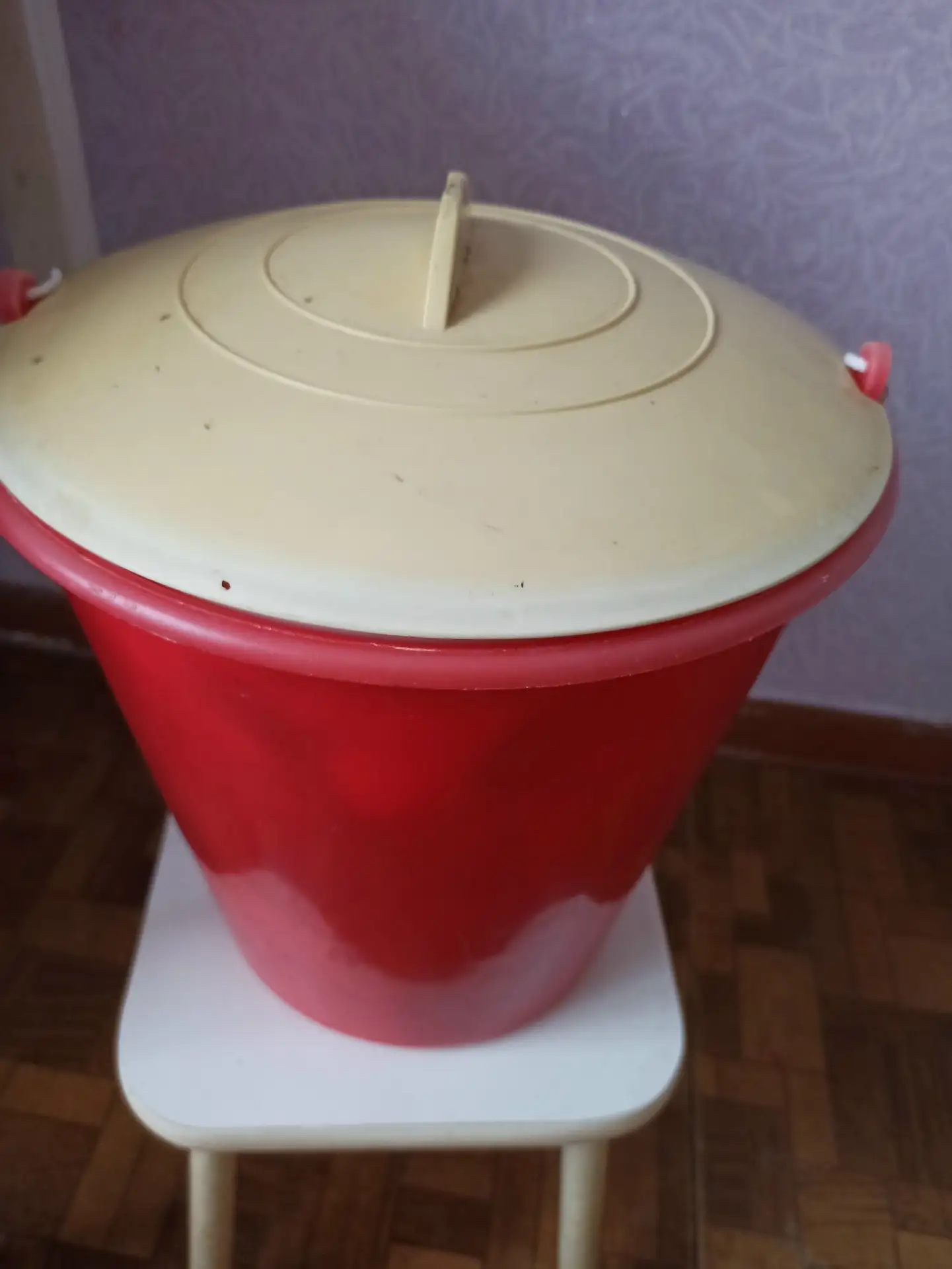 Тазы и ведро ещё из советского пластика .Ночник рабочий. Пишите в личку.