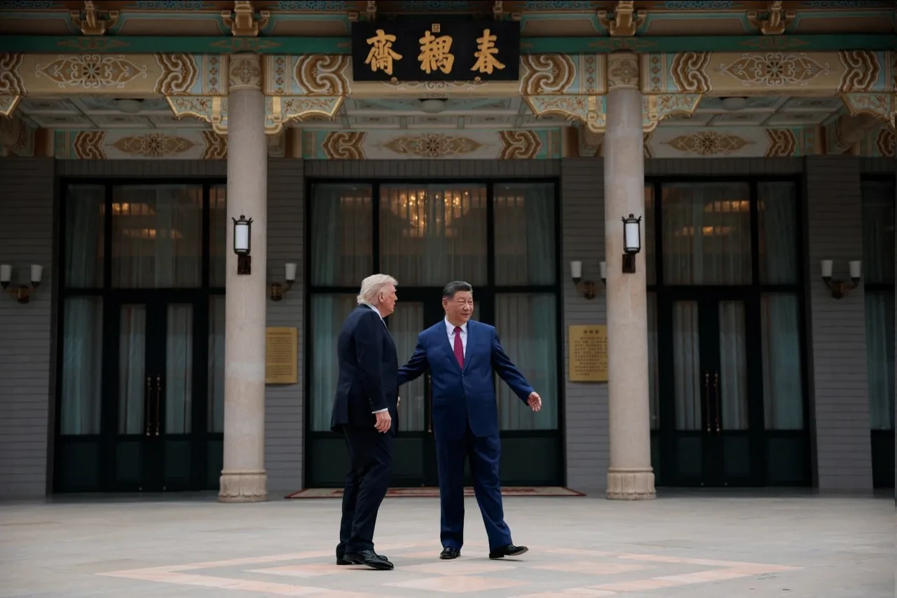 Просто фантастика  🤝 Си Цзиньпин и Дональд Трамп провели встречу тет-а-тет в резиденции китайского л