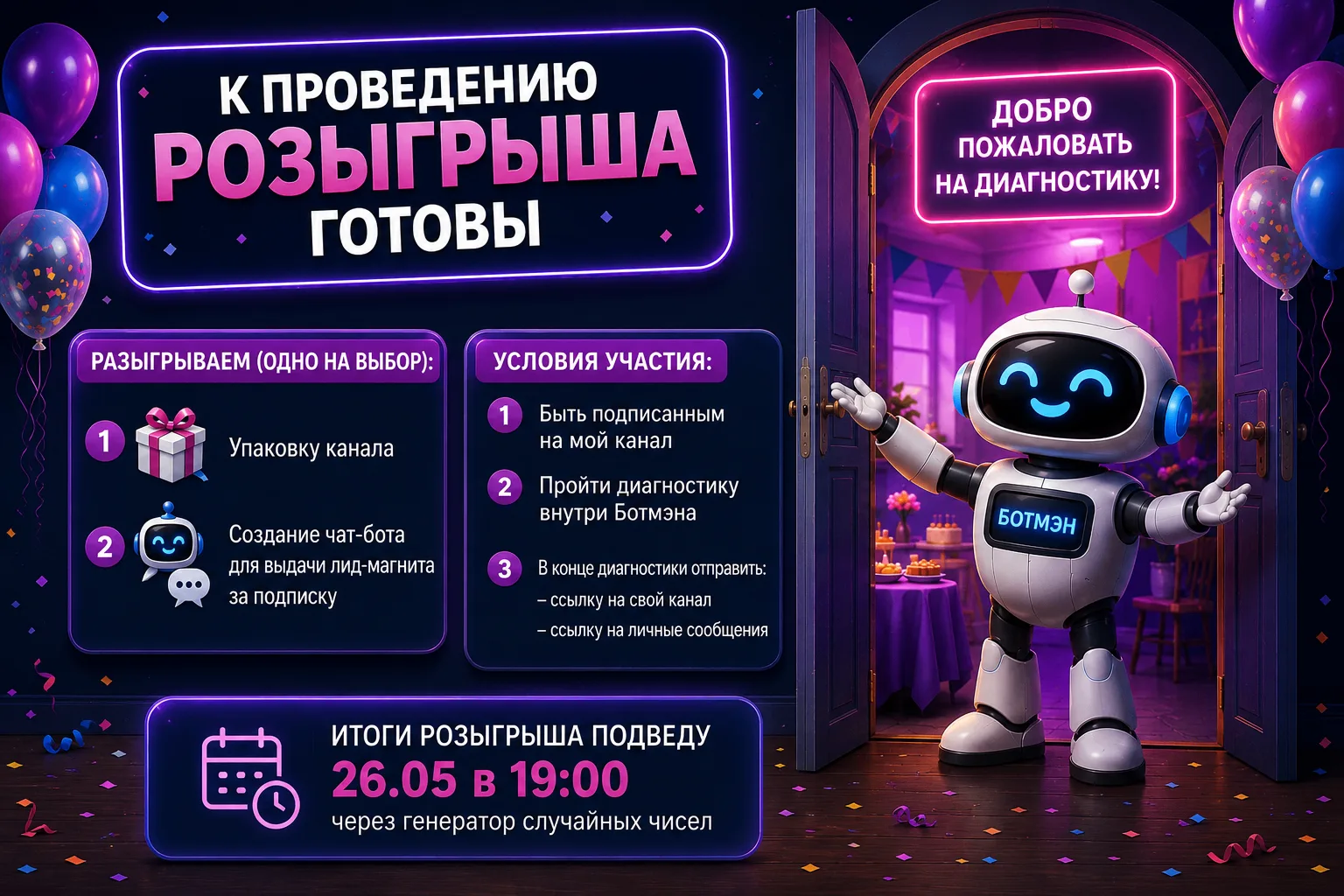 К проведению розыгрыша готовы🤟😎