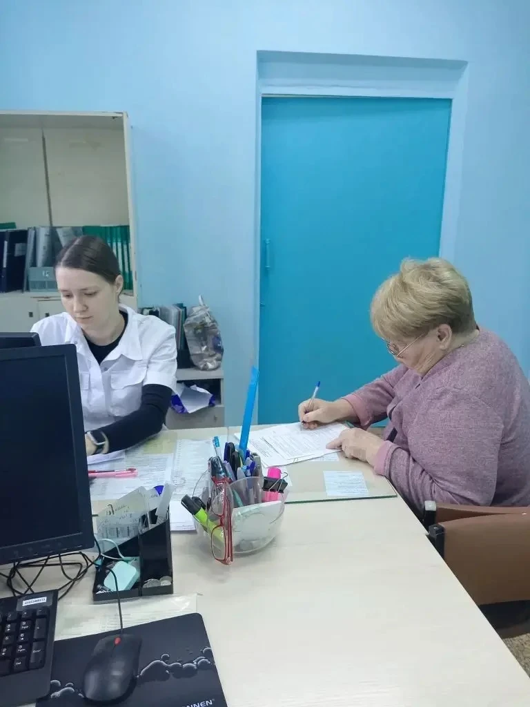 18.04.2026, выездная диспансеризация прошла в участковой больнице ст. Батуринской! 🟢   Врачом терапе