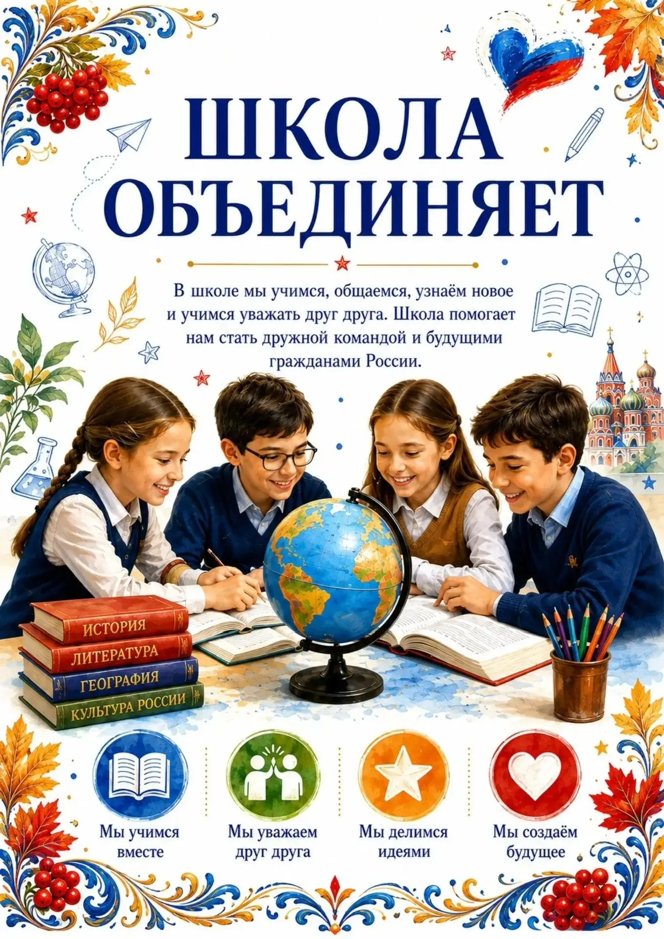 ☀️ Доброе утро, наша любимая школьная семья! 🤗