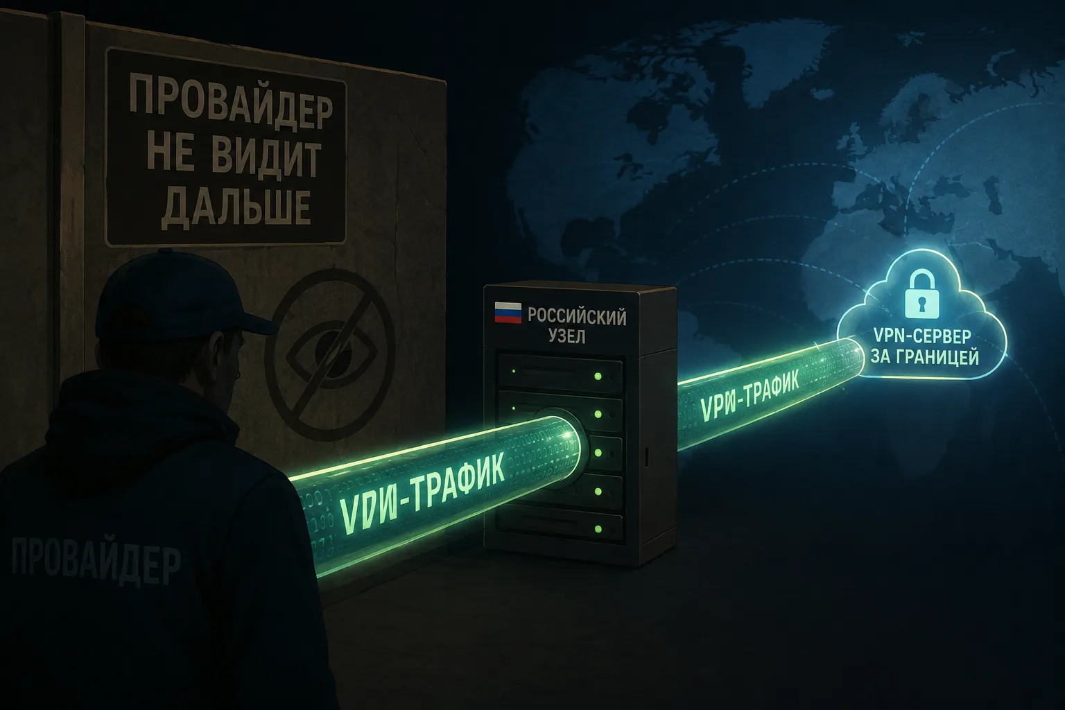 Введение платы за зарубежный трафик бессмысленно, так как VPN-сервисы уже год как умеют...