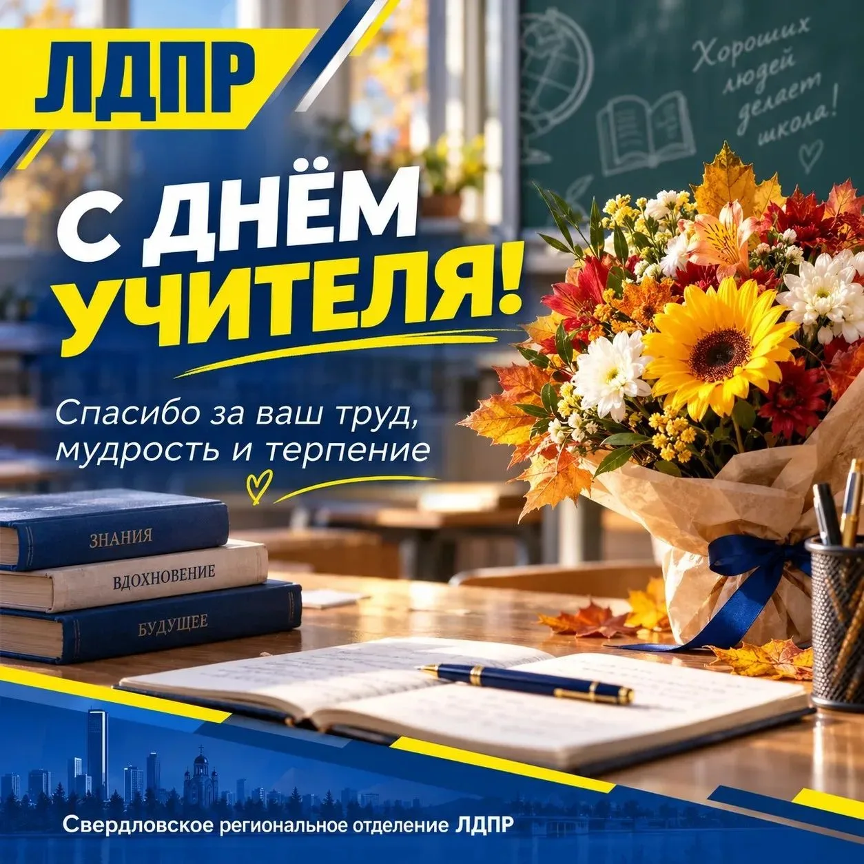 С Днём учителя!🎓
