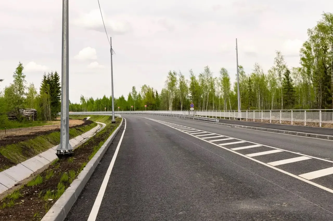 В Лобне открыли автомобильное движение по первому участку Северного подъезда  Сегодня, 15 мая, глава