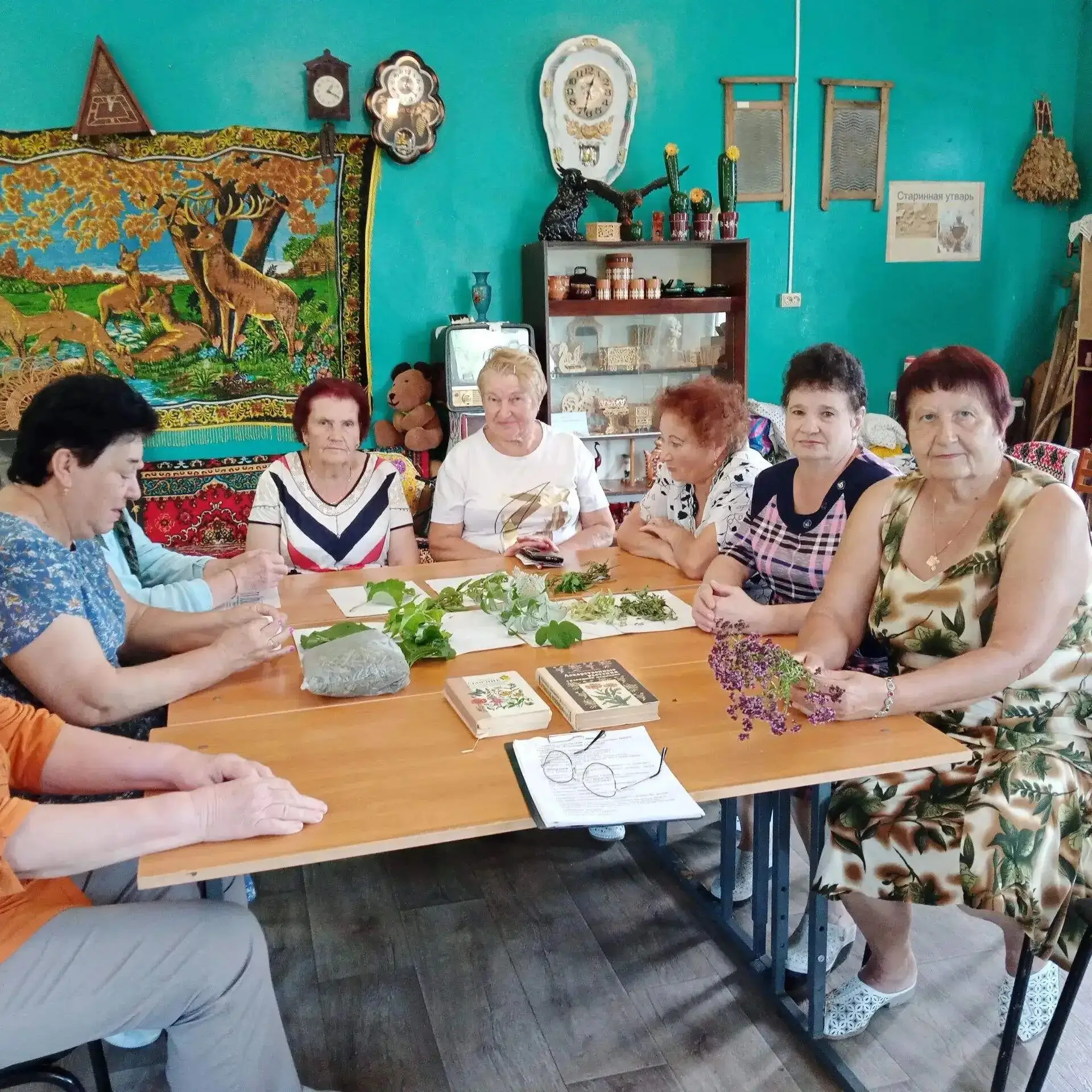 👉 28 июля в литературно-краеведческом отделе прошла познавательная беседа о лекарственных травах на