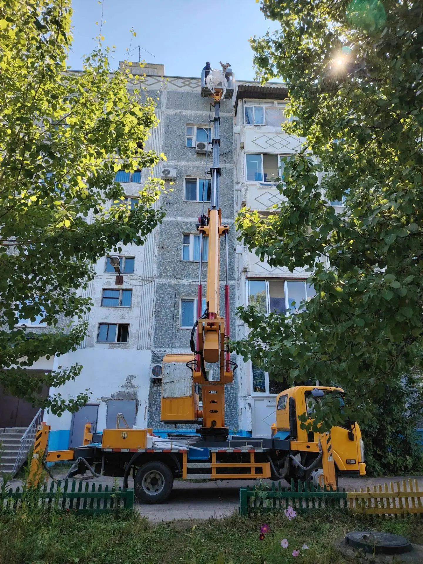 Ремонт межпанельных швов микрорайон 2 д.55