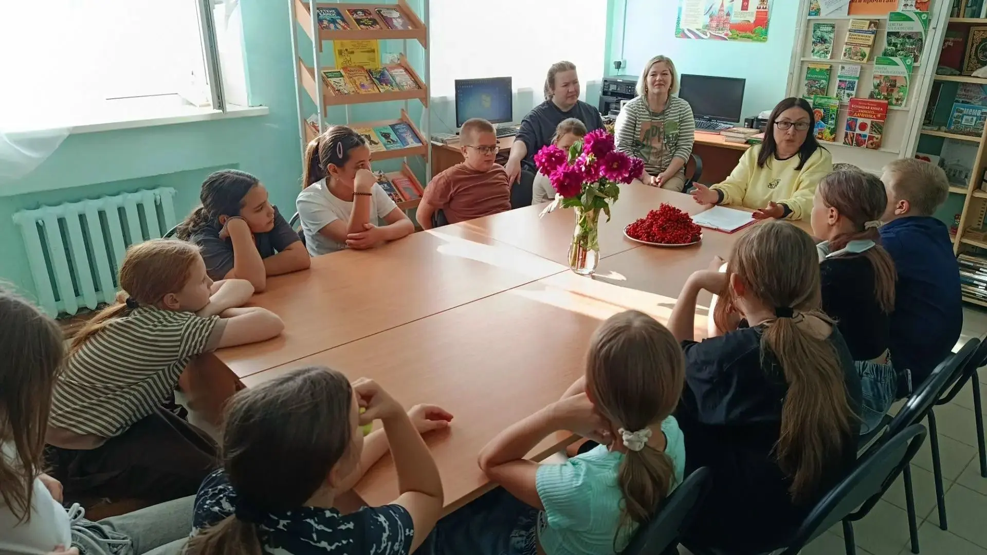🌿23 сентября, в день осеннего равноденствия и народных именин рябины, в Уфимковской би...
