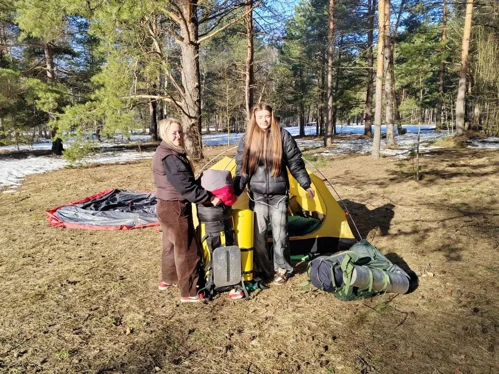 Двухдневный поход удался: наши туристы дома  🏕️ Счастливые, немного уставшие, но полные впечатлений,