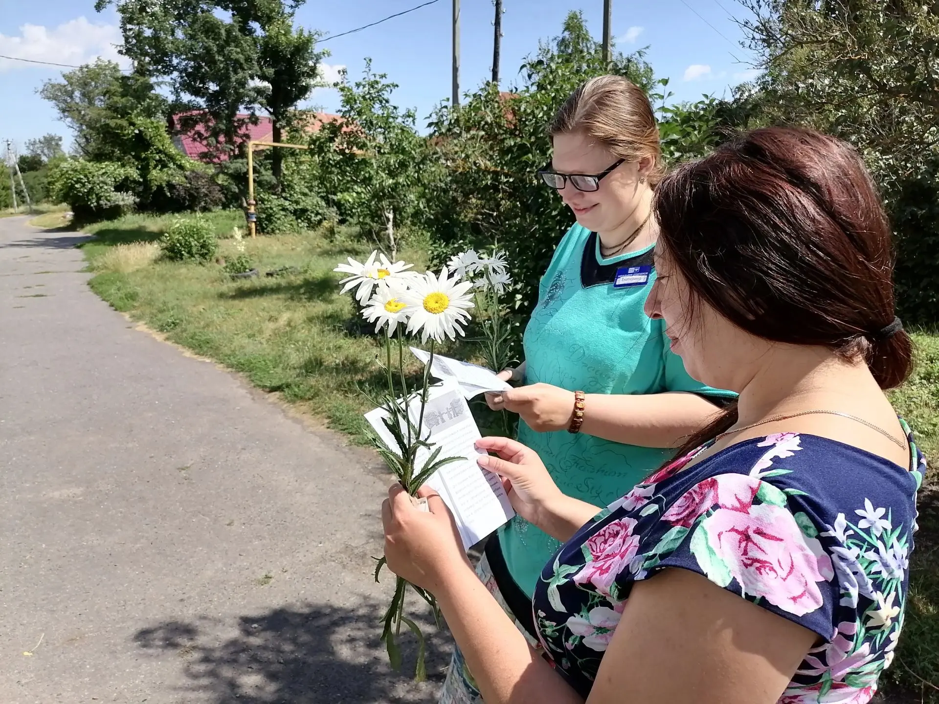 В рамках Всероссийской недели правовой помощи, Октябрьскоготнянская библиотека организовала уличную 