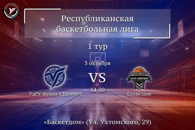 МБК «УдГУ‑Купол‑СШОР №3» врываются в новый сезон РБЛ! 🏀