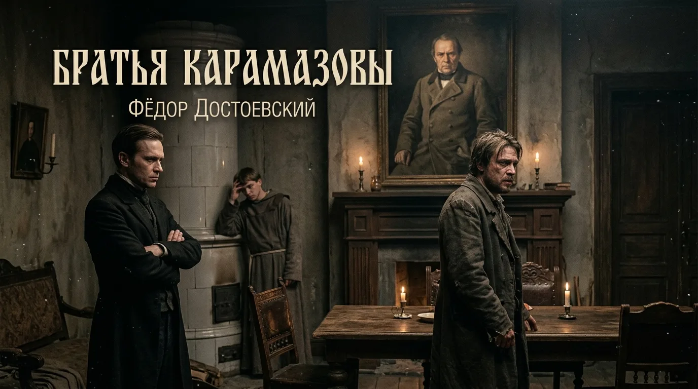 35.	«Братья Карамазовы» — Фёдор Достоевский