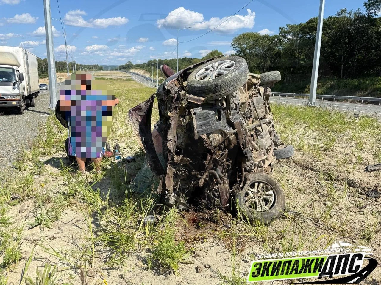 😔 Жёсткое ДТП произошло на трассе в Надеждинском районе