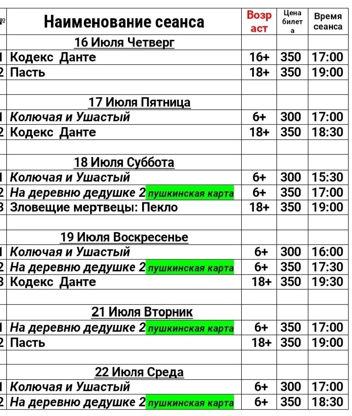 Медиа публикации
