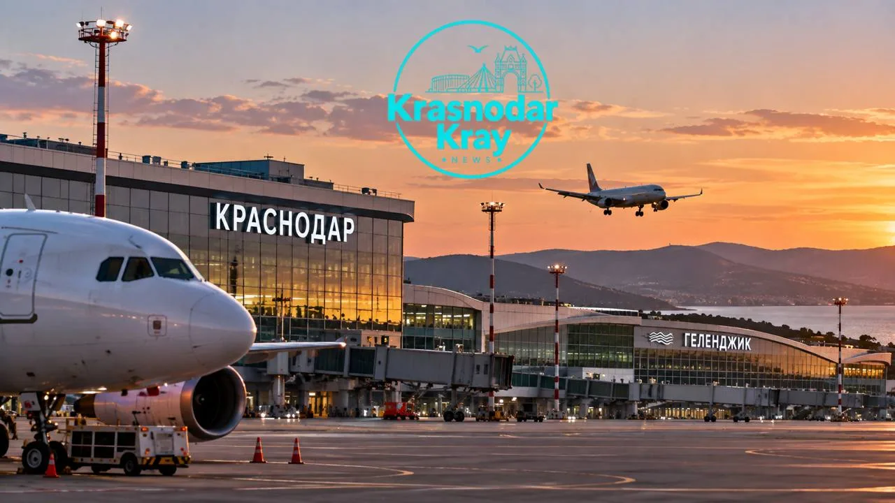 ✅В аэропортах Краснодара и Геленджика сняты действующие ограничения.