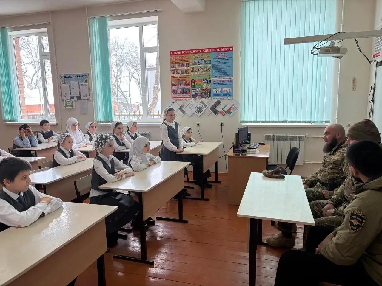 В нашей школе состоялась важная и значимая встреча с участниками СВО