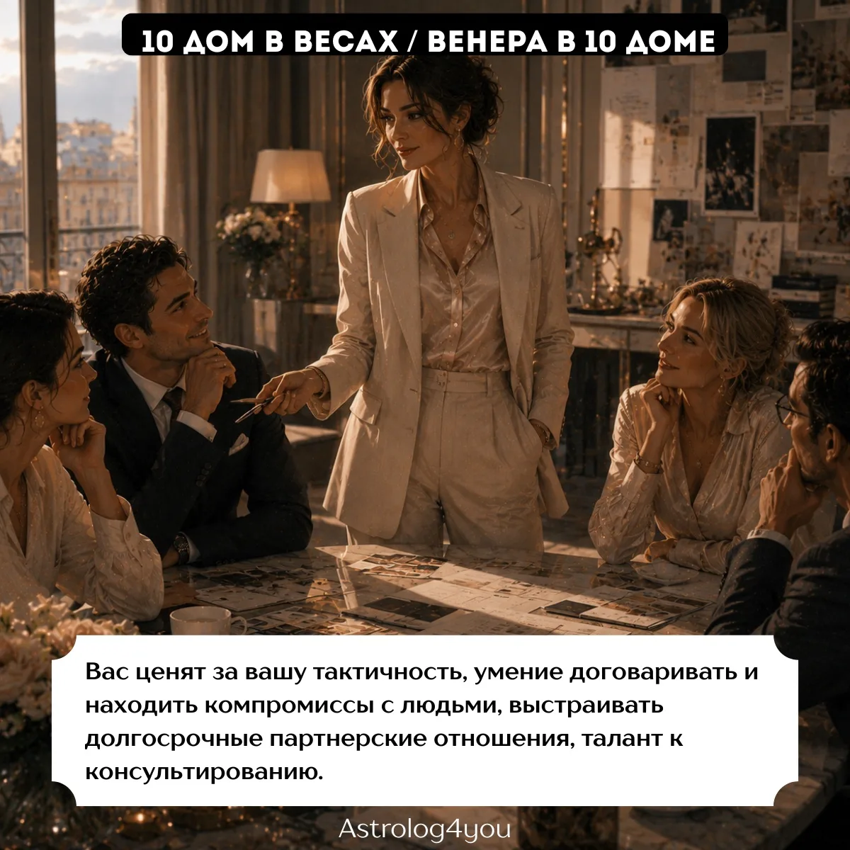 🔟 ДОМ — это то, как мир видит вас. Именно через 10 дом видно за что вас ценят, уважают...