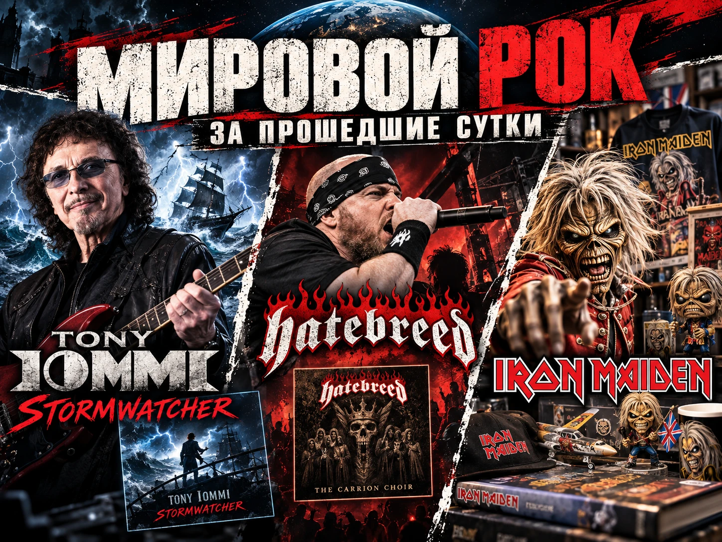 Мировой рок. Новости за прошедшие сутки