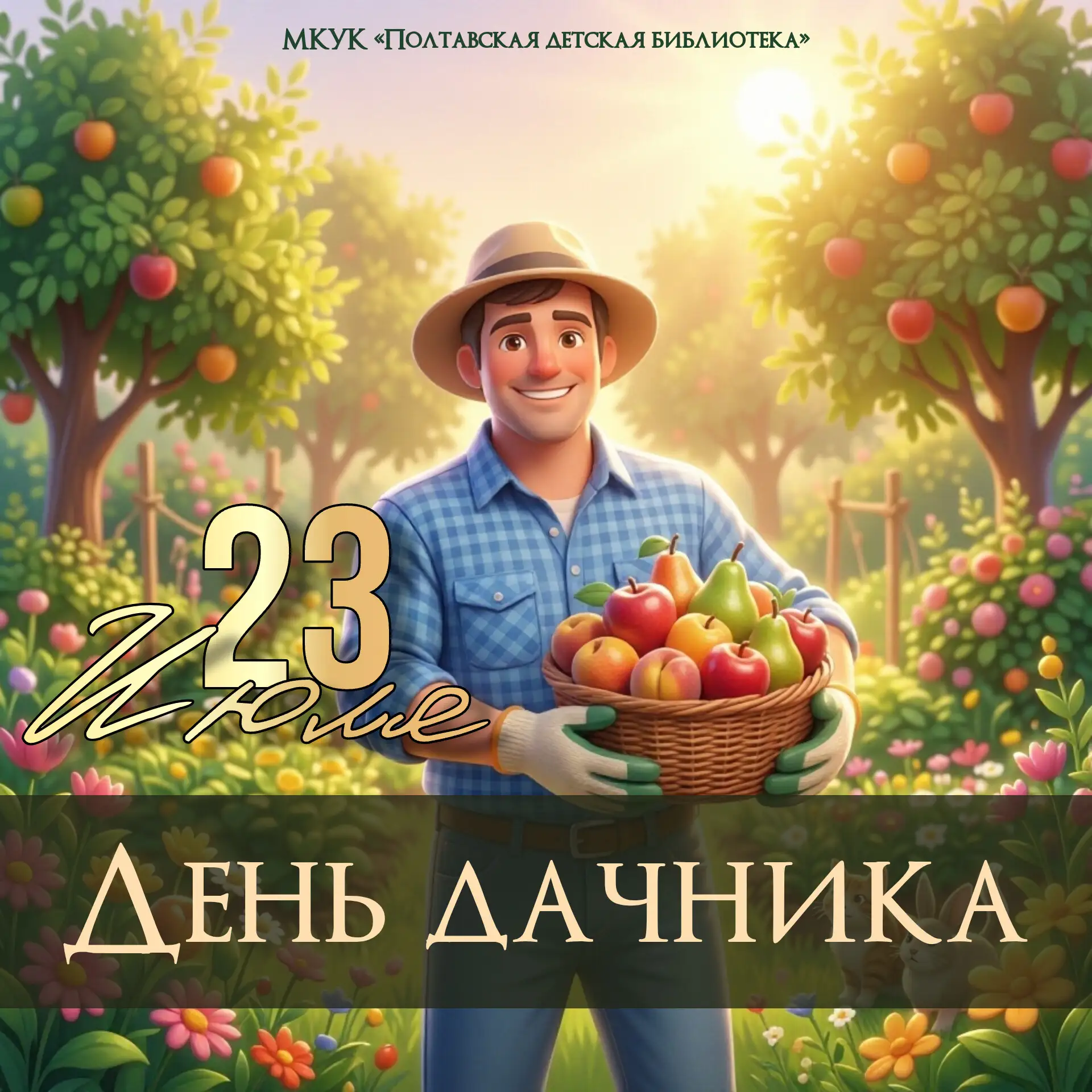 День дачника: праздник грядок и уютных вечеров 🌿

📌 23 июля – неофициальный, но очень душевный пра
