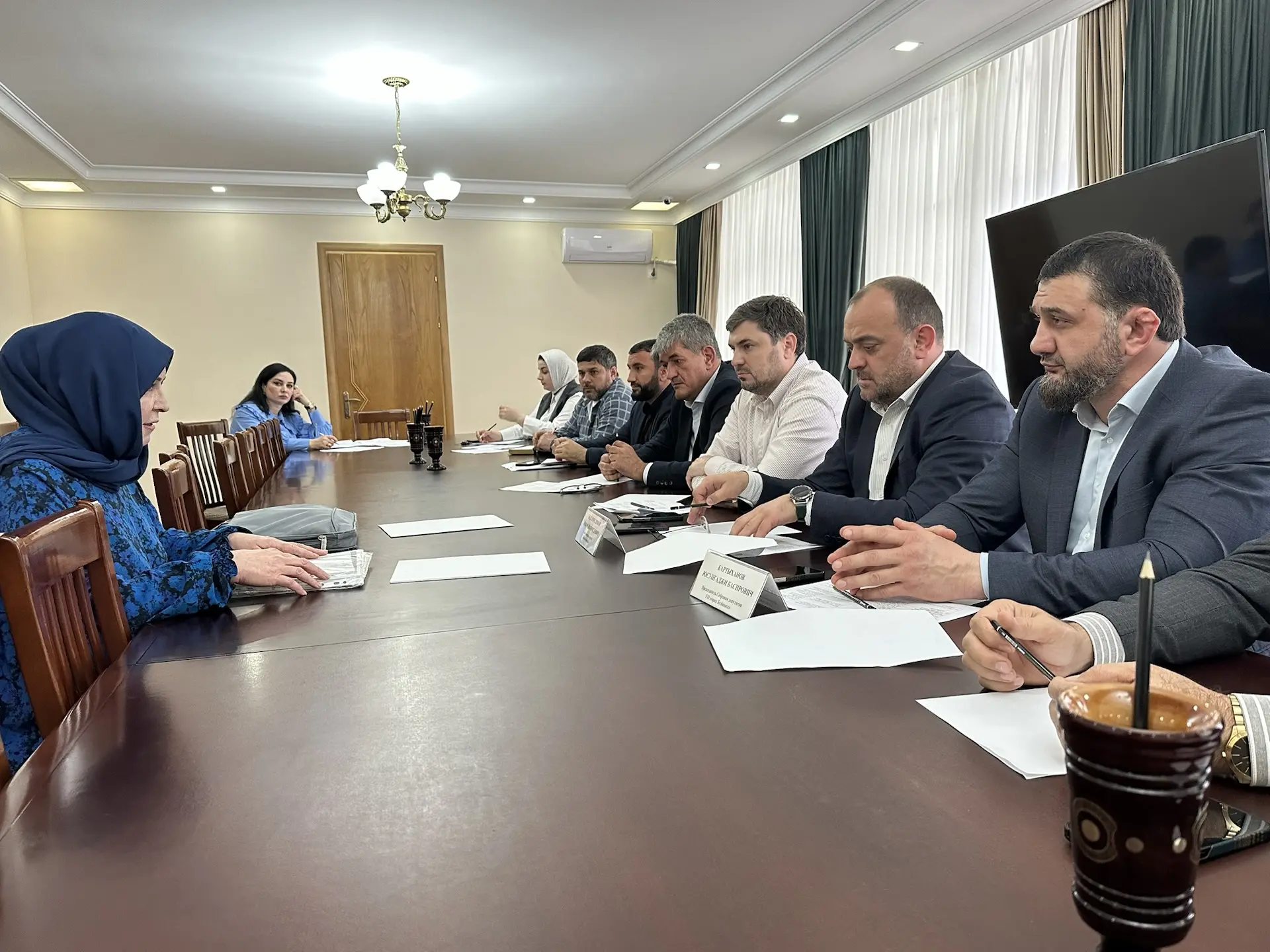 Провёл очередной приём граждан.