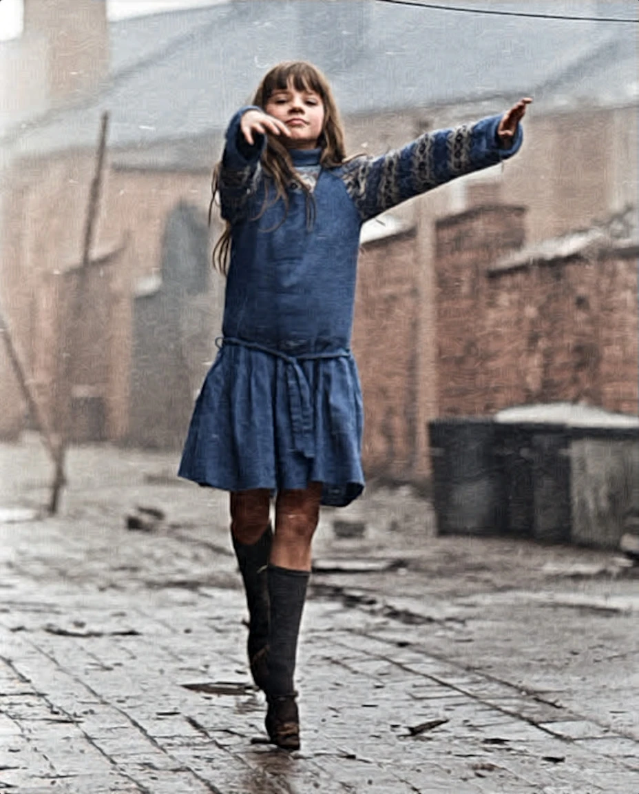 Танец под дождём. Бирмингем, Англия, 1968 год