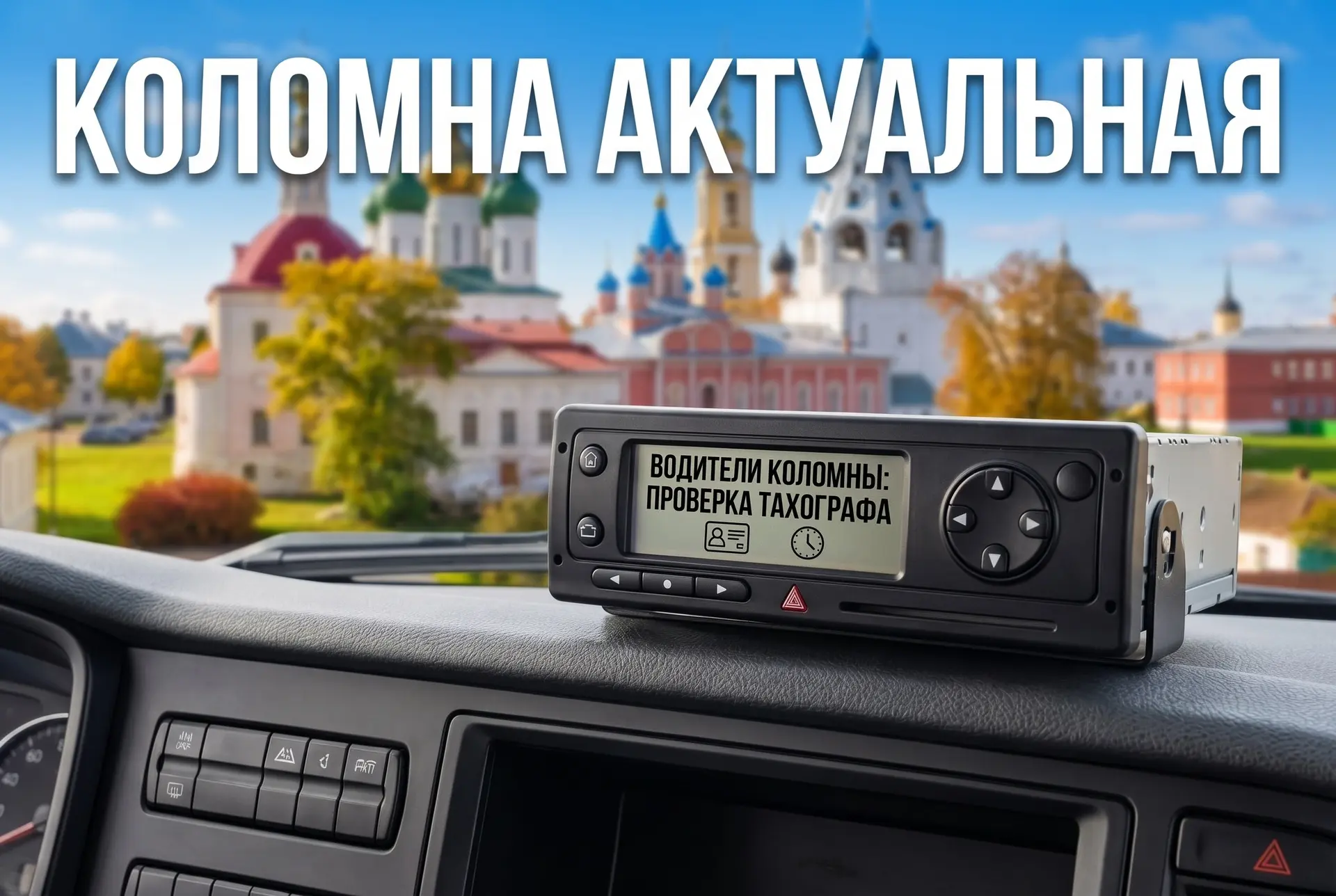 В Коломне началось профилактическое мероприятие «Тахограф»