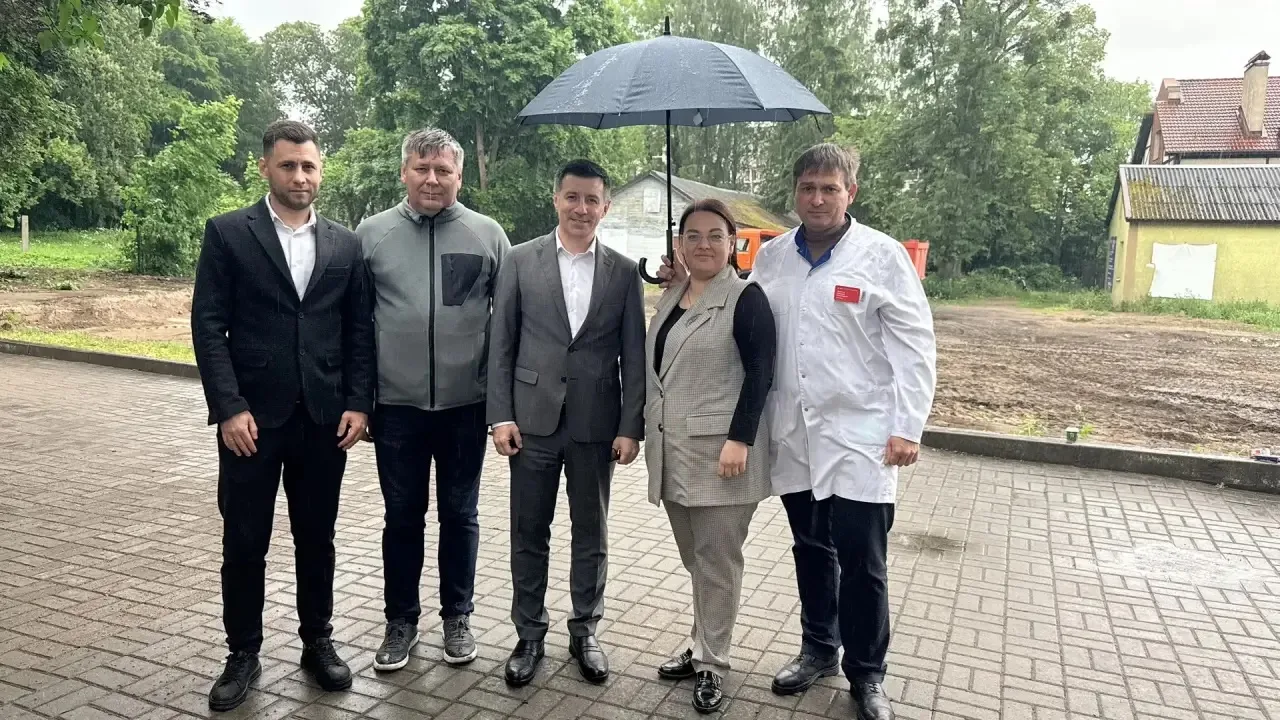 🗓️ 5 июня министр здравоохранения Калининградской области Сергей Дмитриев  посетил Гвардейскую ЦРБ,