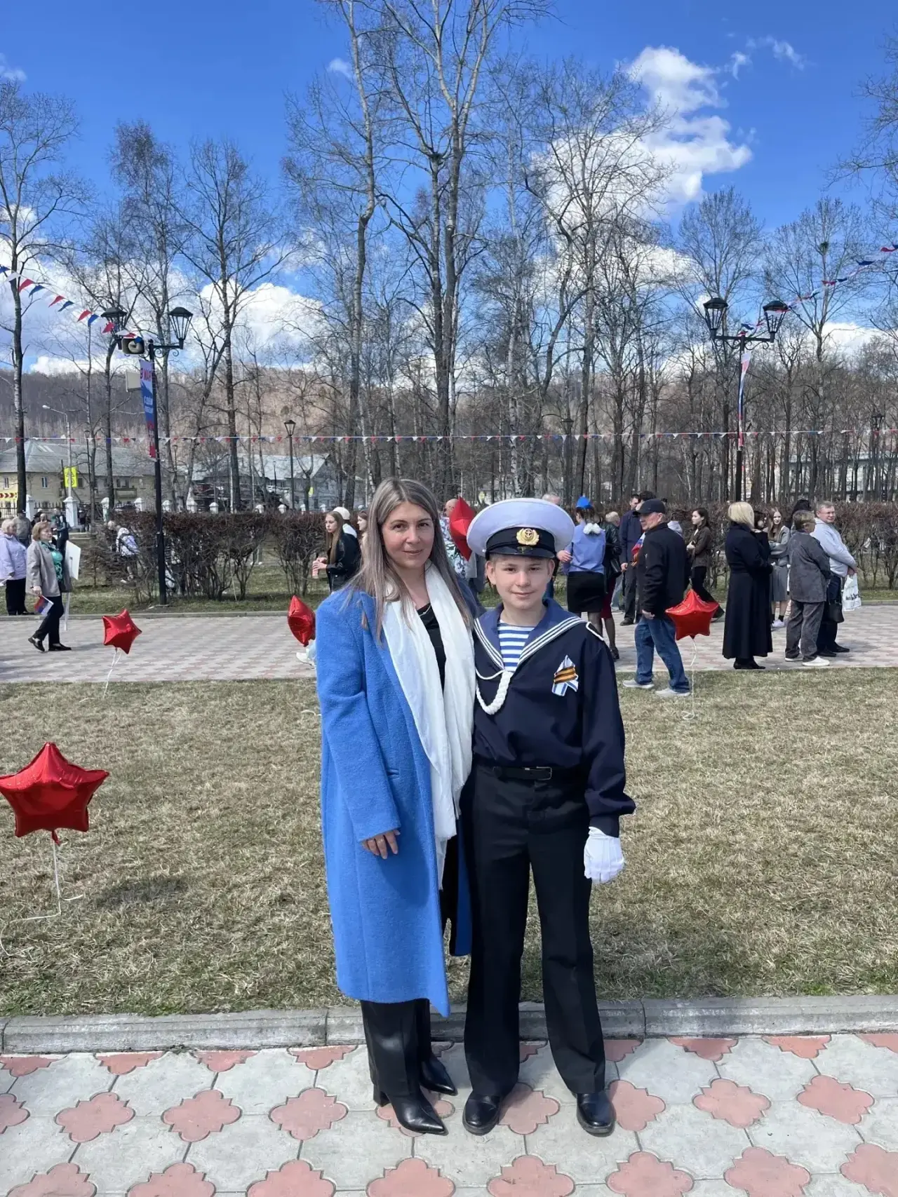 Весной семья Остапенко во главе с мамой Анной Арменовной представляли нашу школу в отбо...