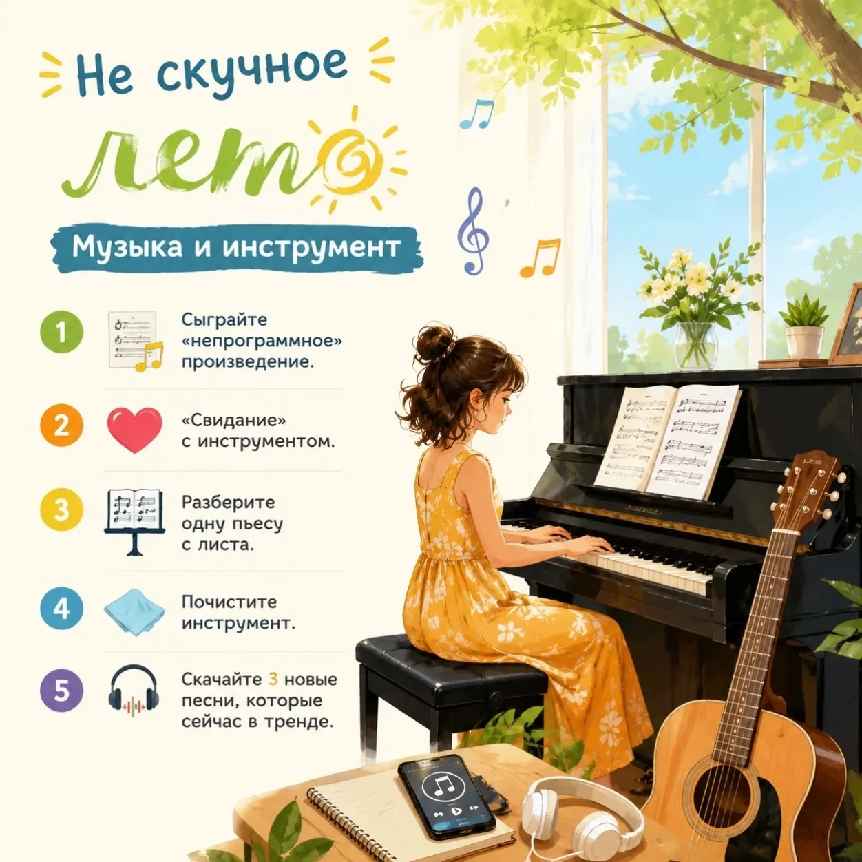 Лето — это не время для дивана! ☀️

Пока кто-то листает ленту в поисках «чего бы поделать», мы уже с