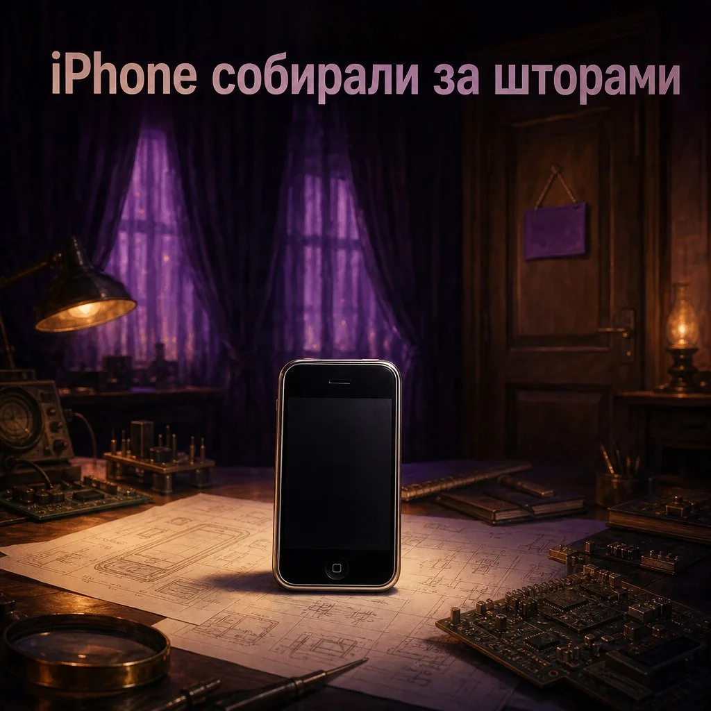 Первый iPhone собирали в секретной комнате