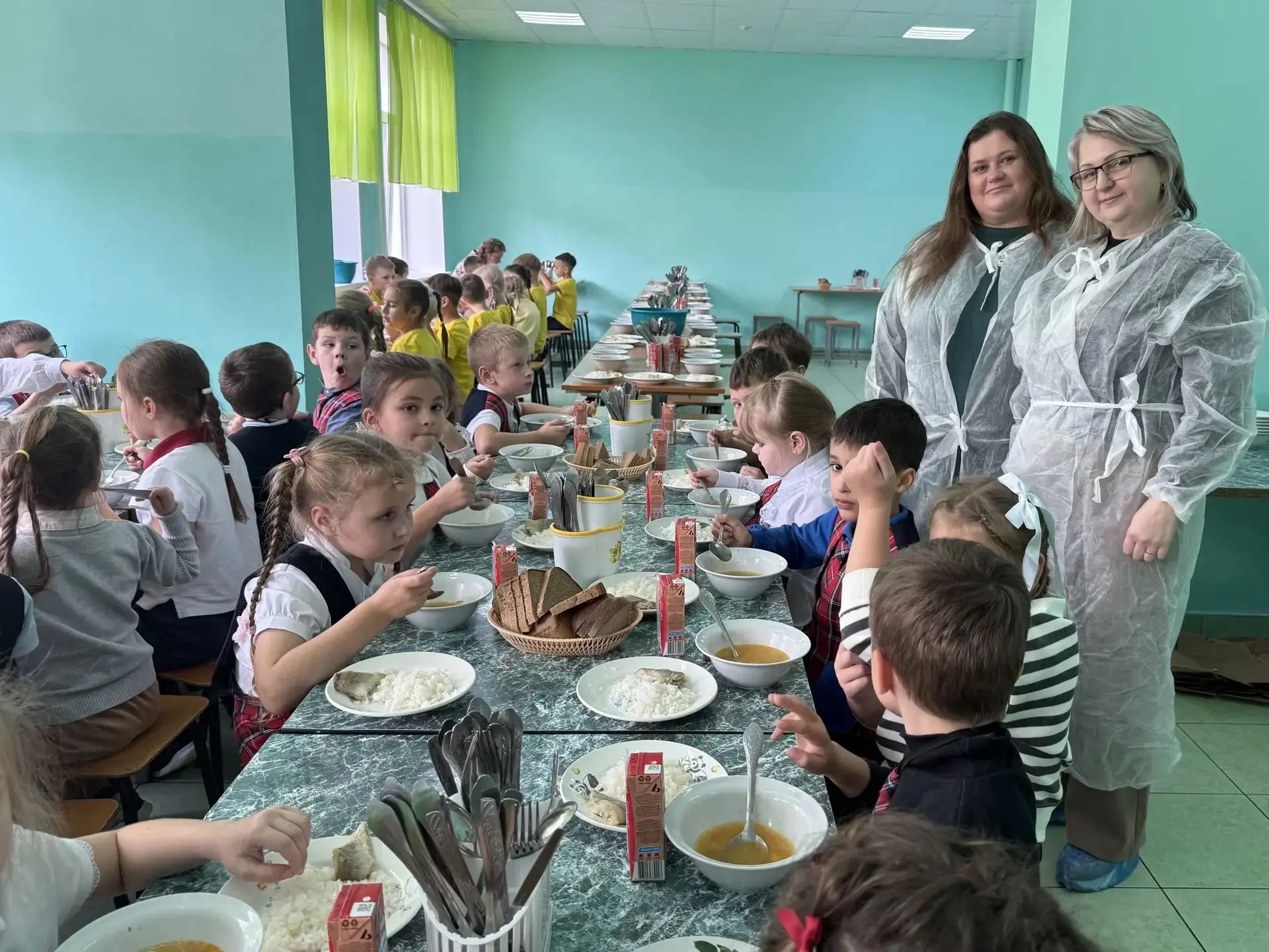 В нашей школе прошёл родительский контроль за организацией горячего питания 🥗👨‍👩‍👧‍👦