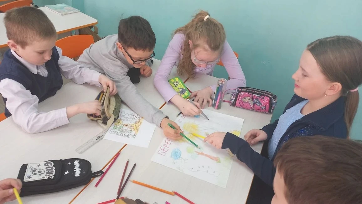 3в класс, присоединился к акции, посвящённой  Международному дню леса и провели экологическое меропр