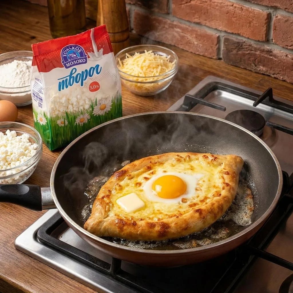 🧀 Ленивый творожный хачапури