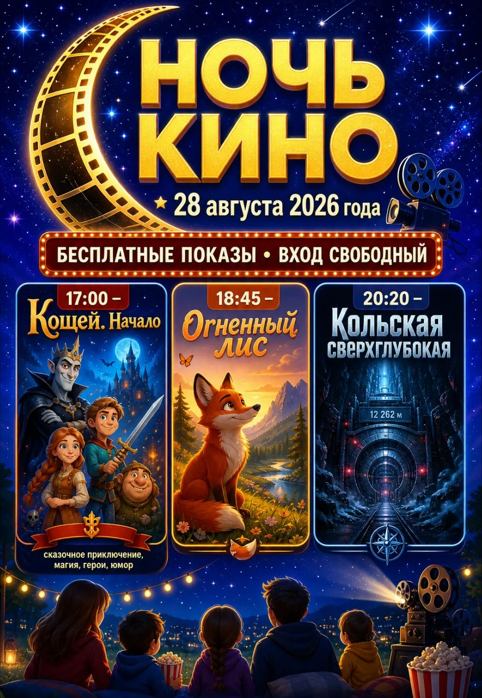 🎬 Готовьтесь к киномарафону в Районном доме культуры р.п Белореченский, 109! 🎬
