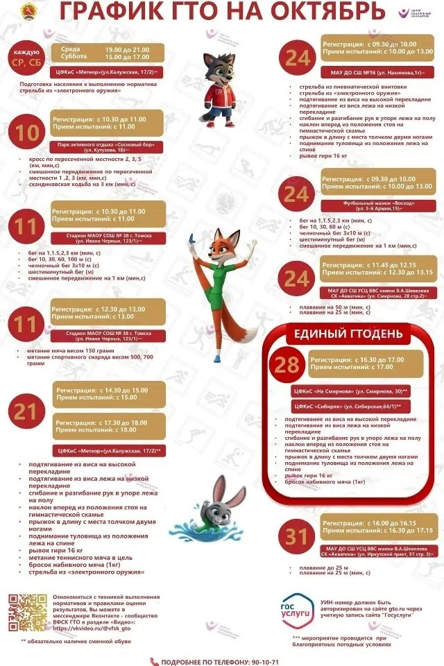 📢📢📢Продолжается прием нормативов Всероссийского физкультурно-спортивного комплекса «...