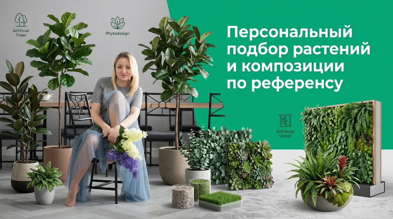 Мечтаете о входной группе, которая выглядит эффектно круглый год? Сделаем искусственные...