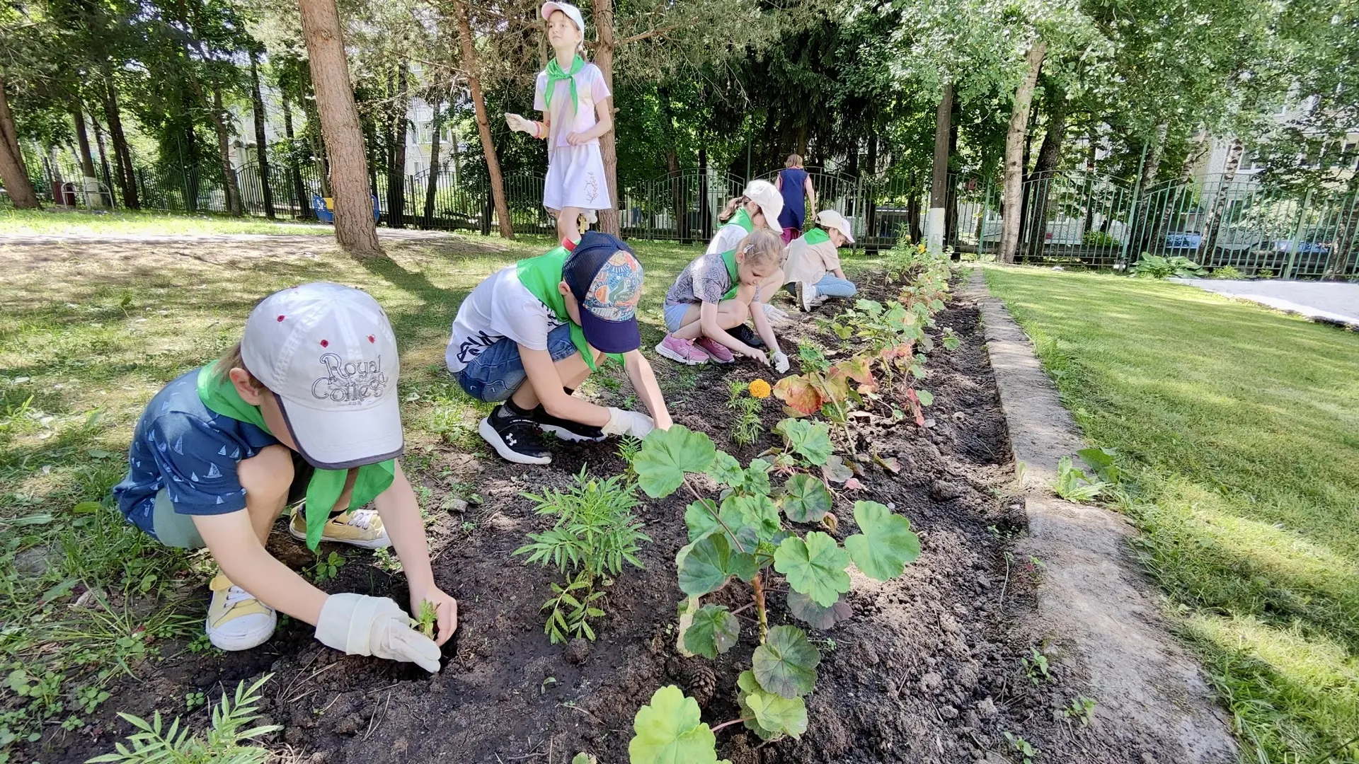 💚 «Зелёный патруль» в деле!

Сегодня наши юные экологи дружно очистили парк от шишек — работали вес