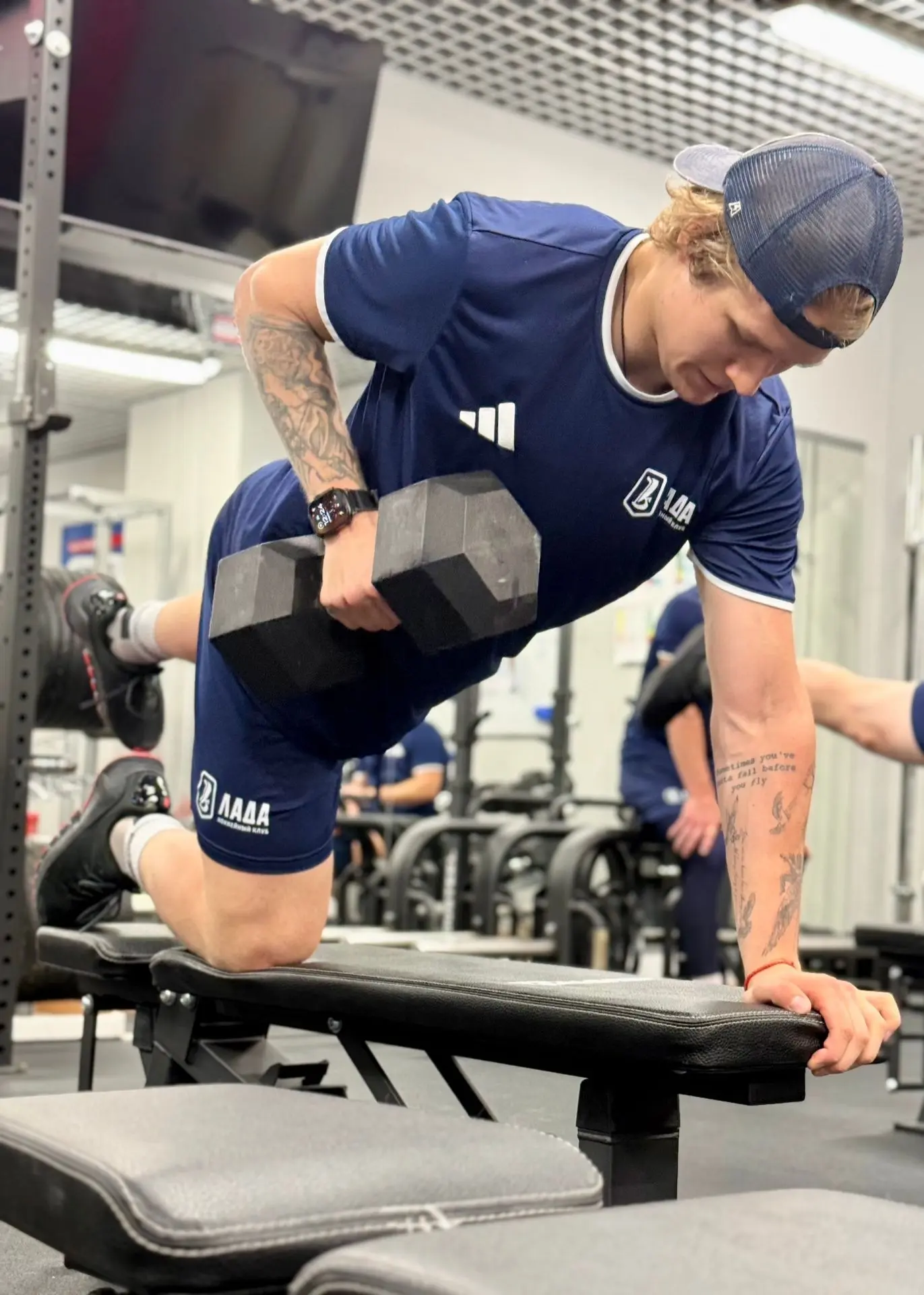 Закрепляем тренировку на льду тренажерным залом 💪
