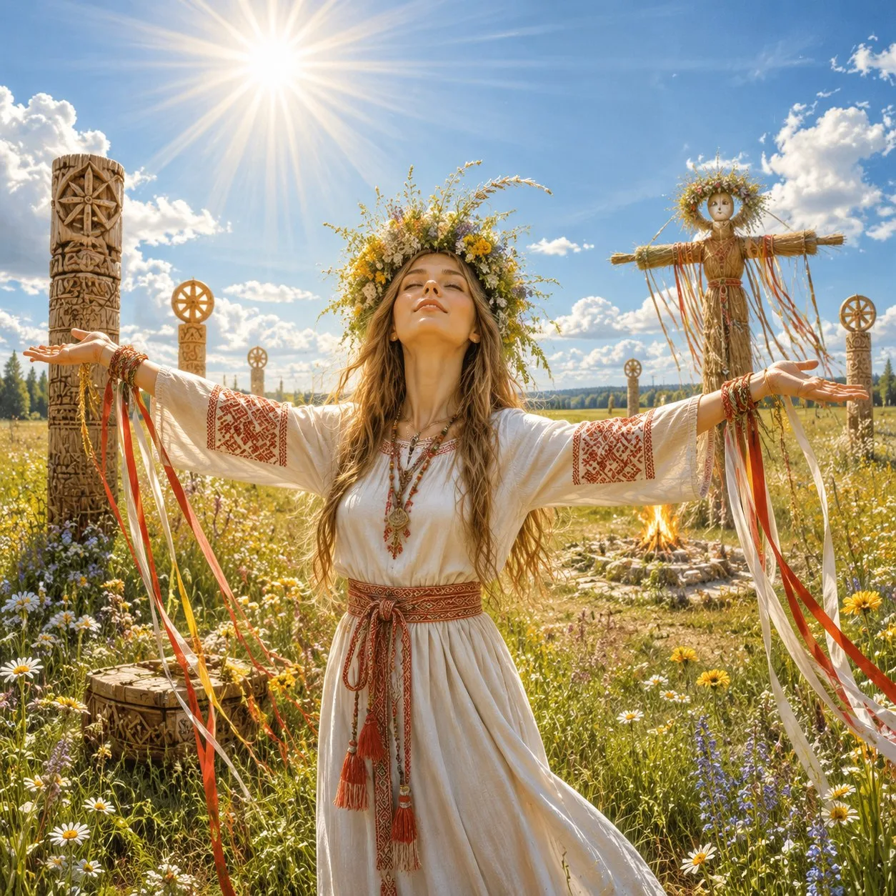 Летнее солнцестояние, Лита, Мидсаммер. С праздником, дорогие друзья!

Летнее солнцестояние отмечает 