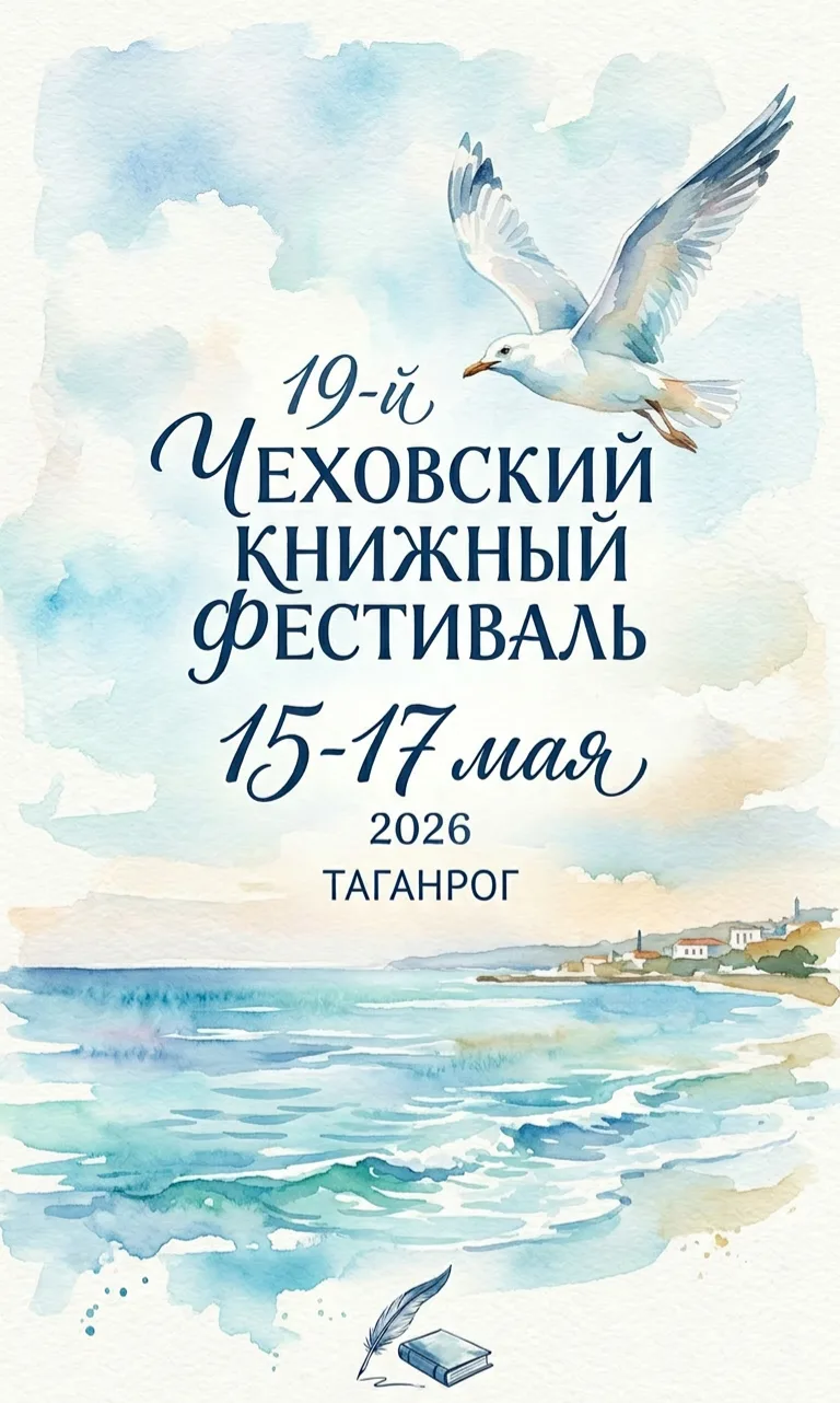 ✨19-й Чеховский книжный фестиваль уже совсем скоро!