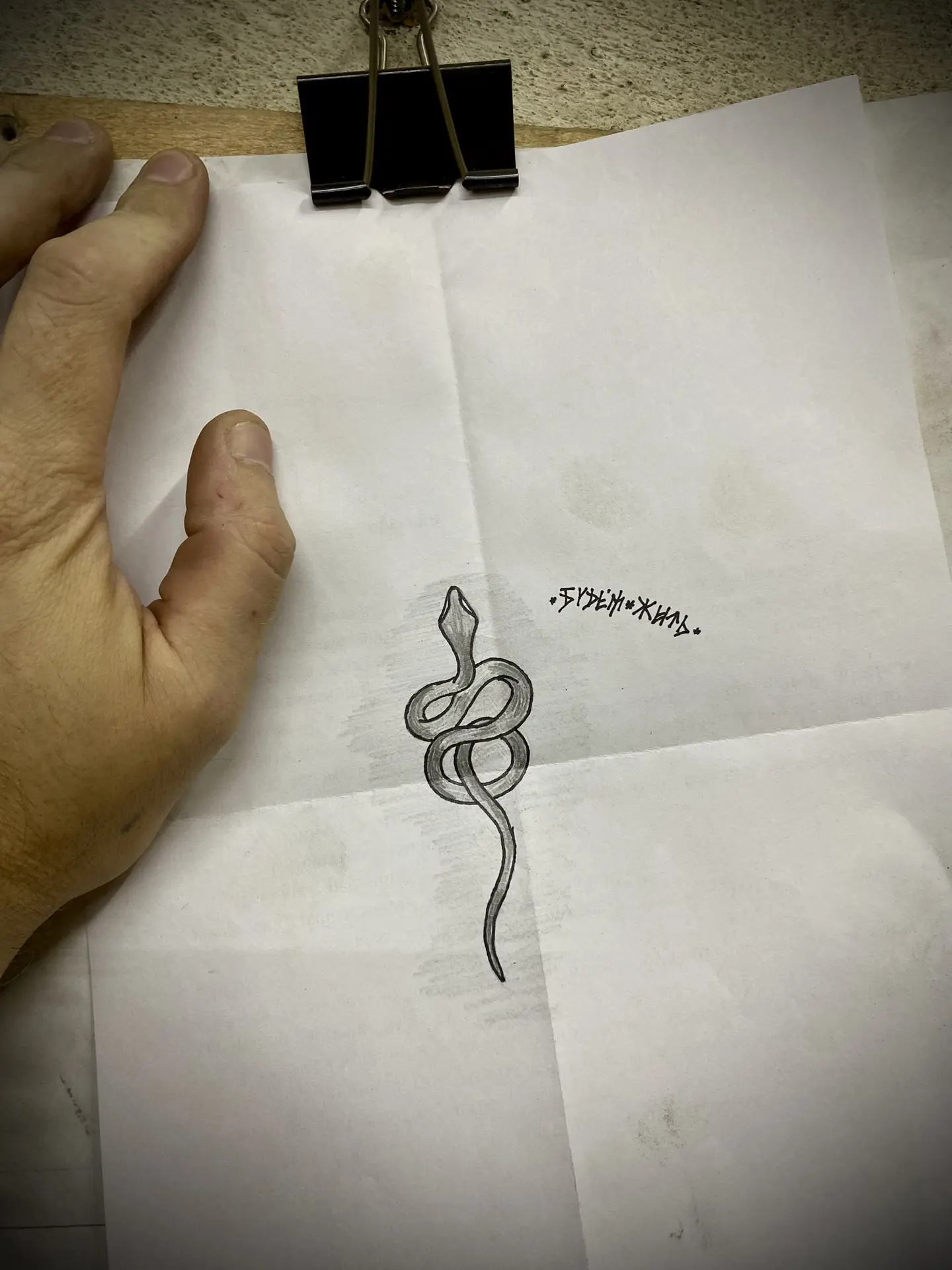 Сегодня в кузнице «Будем Жить» родилась маленькая змейка. 🐍