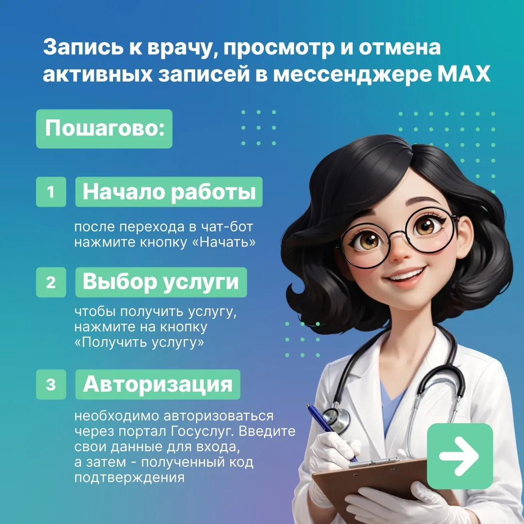 Дорогие друзья! Восстановлена работа электронных сервисов здравоохранения. Электронная запись на при