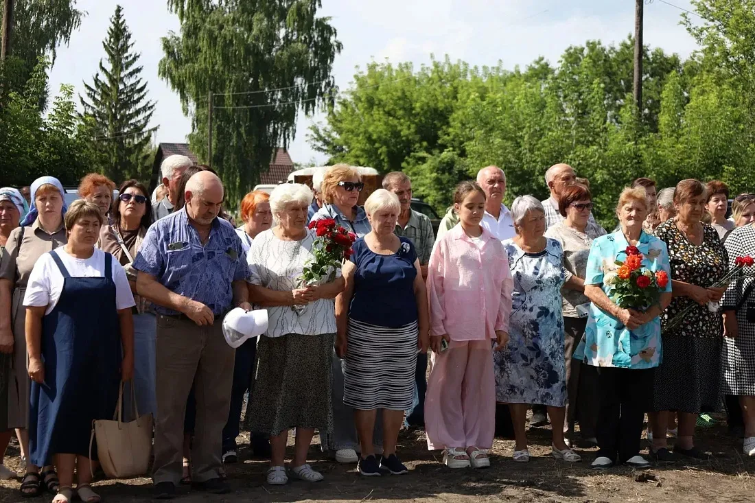 В Солнцевском районе перезахоронили останки жителей населенных пунктов Халино, Дорохо-Д...