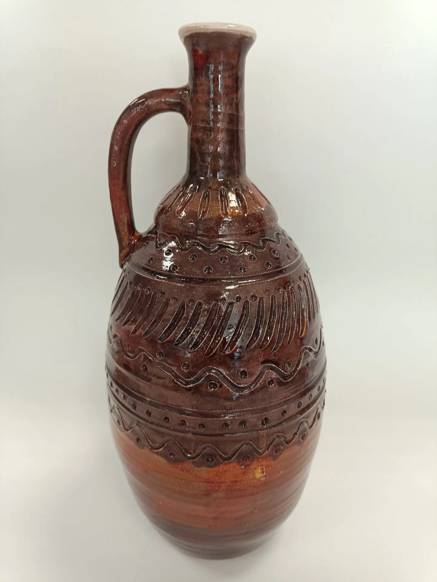 Кувшин, гончарство, 300*125мм, стоимость 2000руб., автор Буров А.А.