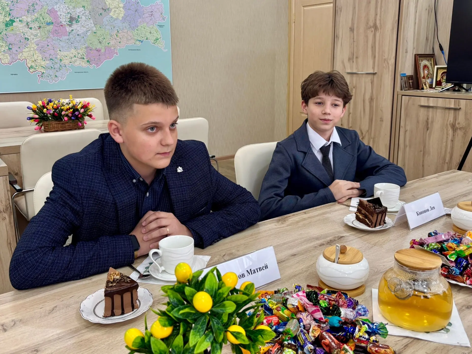 ️ ☕Министр социального обеспечения, материнства и детства Курской области Татьяна Сукновалова встрет