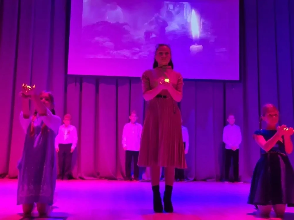 "Нас песня к Победе вела"🕊 Под таким названием в нашей школе состоялся сегодня ежегодный конкурс инс