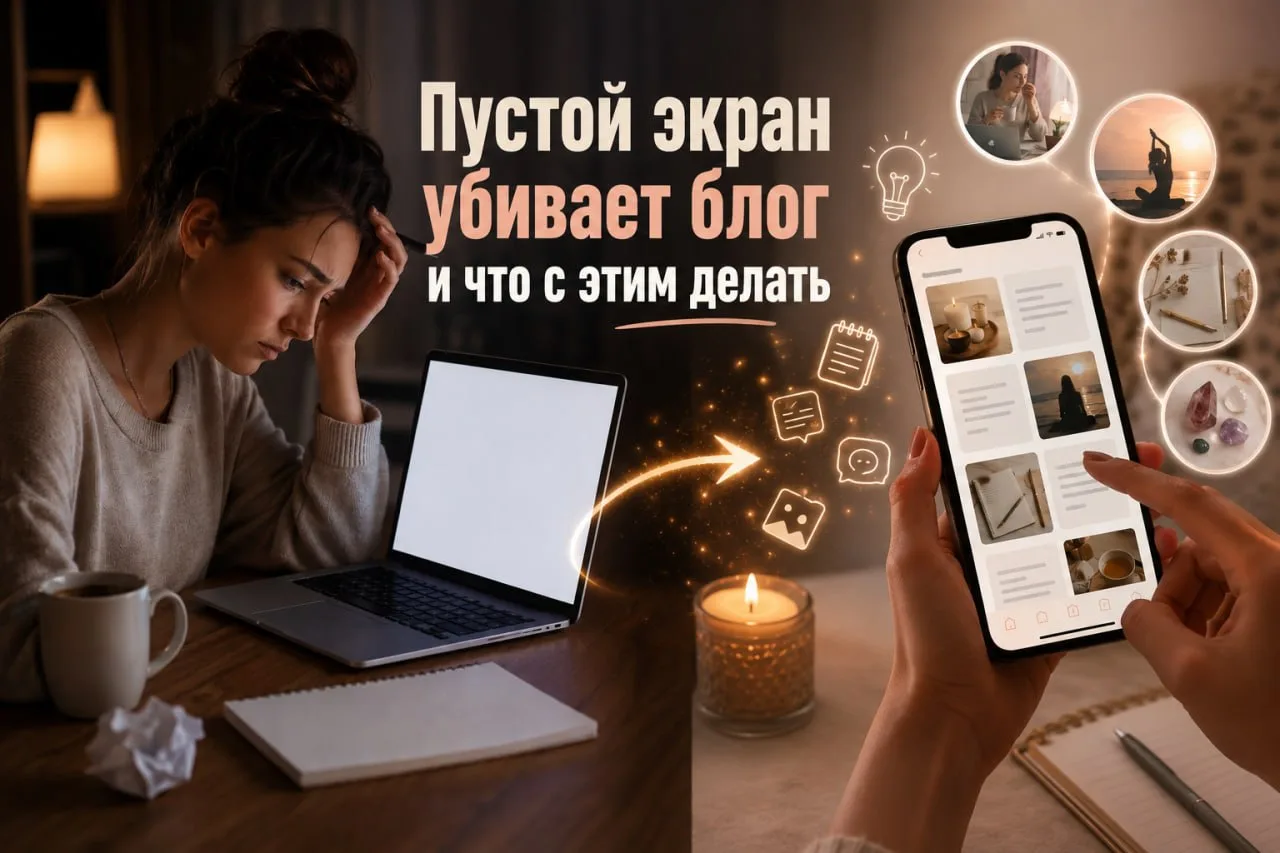 Пустой экран убивает блог и что с этим делать
