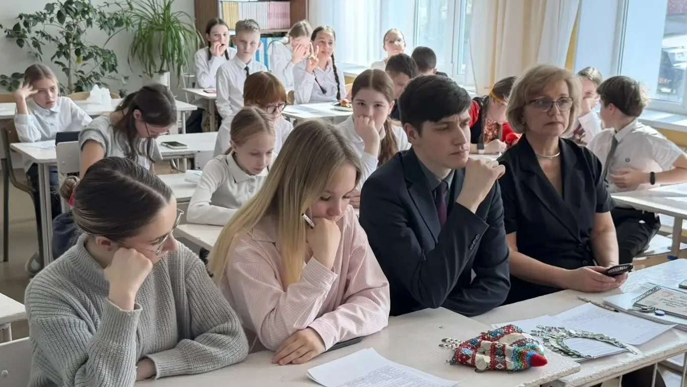 Сегодня особенный день- Защита групповых проектов в 5 «А» классе, посвящённая Году единства народов 