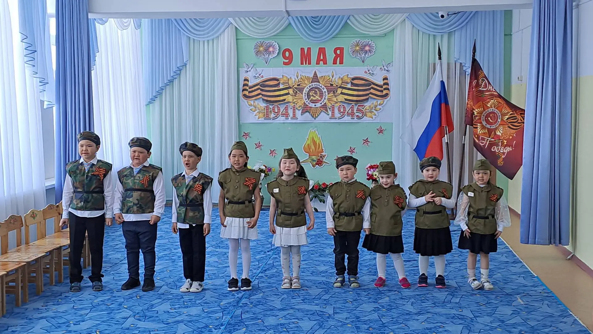 🎖В преддверии праздника 9 Мая в нашем детском саду прошел праздничный концерт, посвяще...