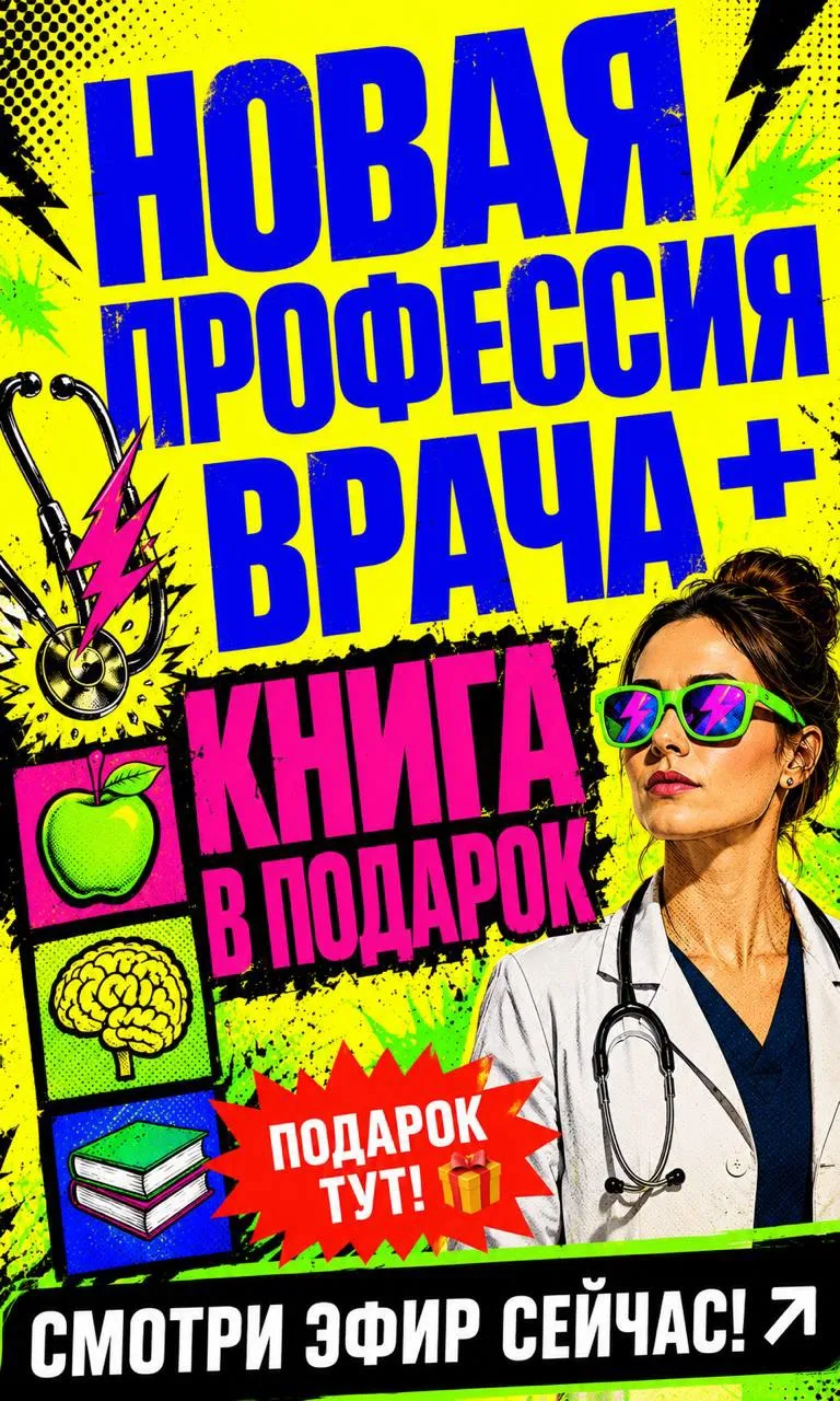 НОВАЯ ПРОФЕССИЯ ВРАЧА + НАСТОЛЬНАЯ КНИГА В ПОДАРОК